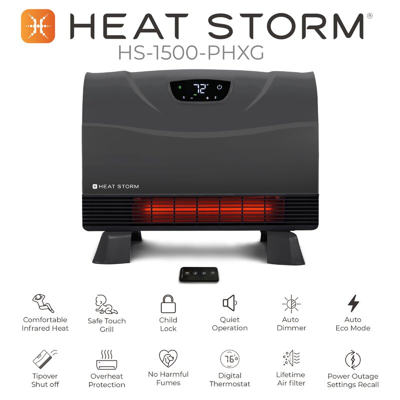 Intertek infrared online Heater PHX-WI-FI